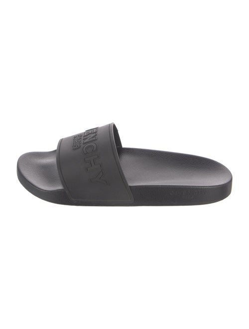 Givenchy Signature Logo Rubber Slides