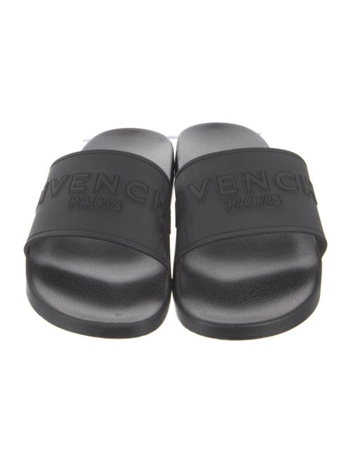 Givenchy Signature Logo Rubber Slides
