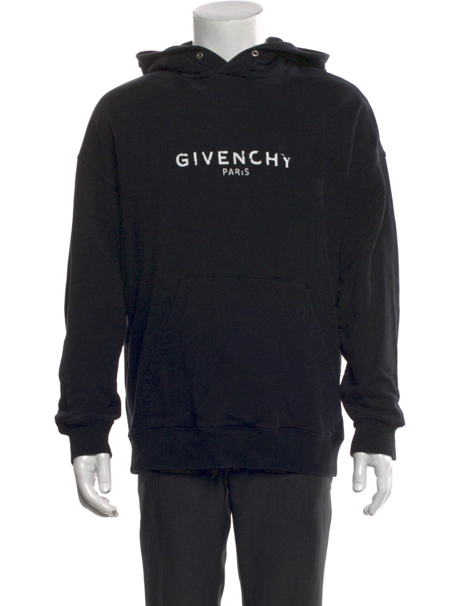 Givenchy Graphic Print Crew Neck Hoodie