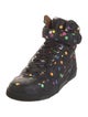 Givenchy Leather Polka Dot Print Sneakers