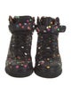 Givenchy Leather Polka Dot Print Sneakers
