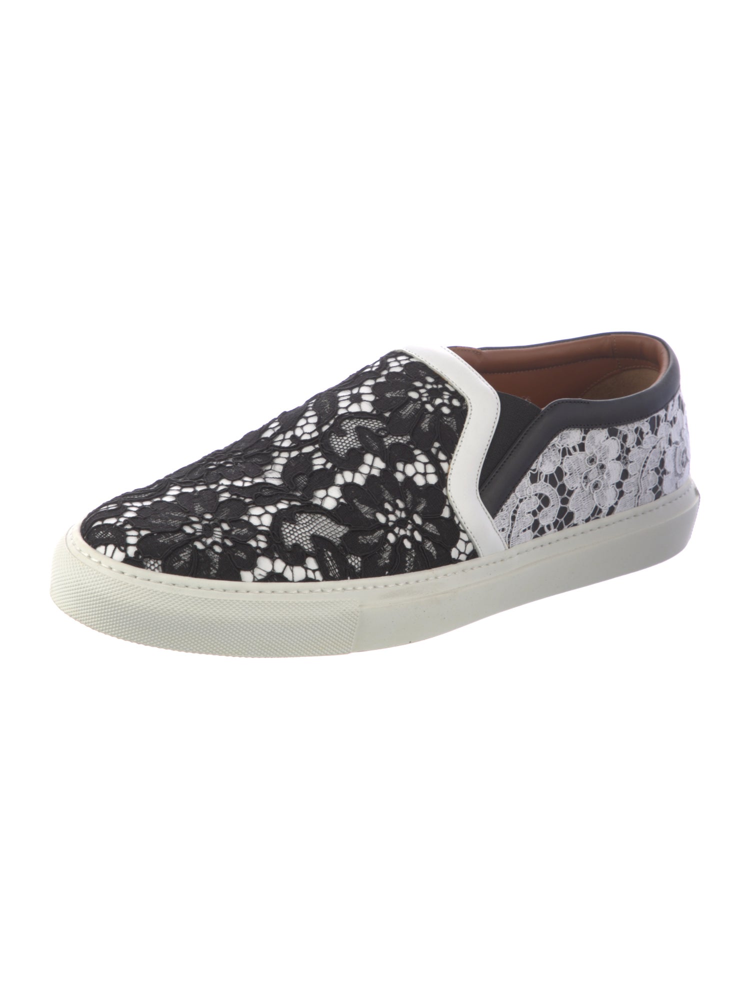 Givenchy Lace Lace Pattern Moccasins