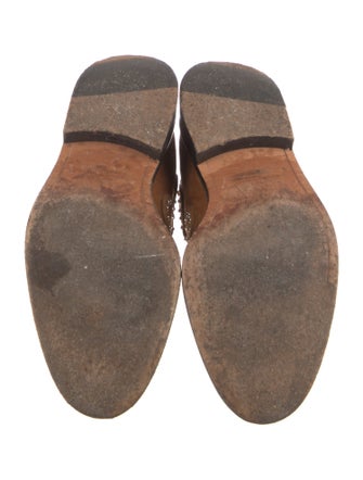 Givenchy Suede Studded Accents Combat Boots