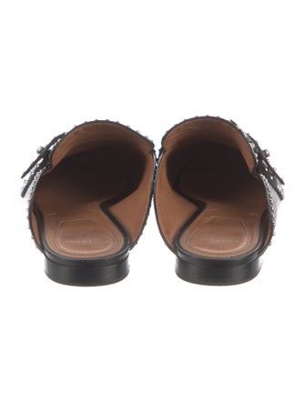 Givenchy Leather Studded Accents Mules