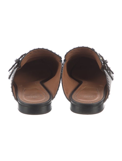Givenchy Leather Studded Accents Mules