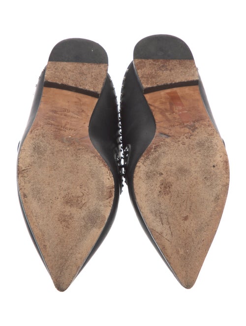 Givenchy Leather Studded Accents Mules