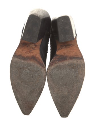 Givenchy Leather Studded Accents Boots