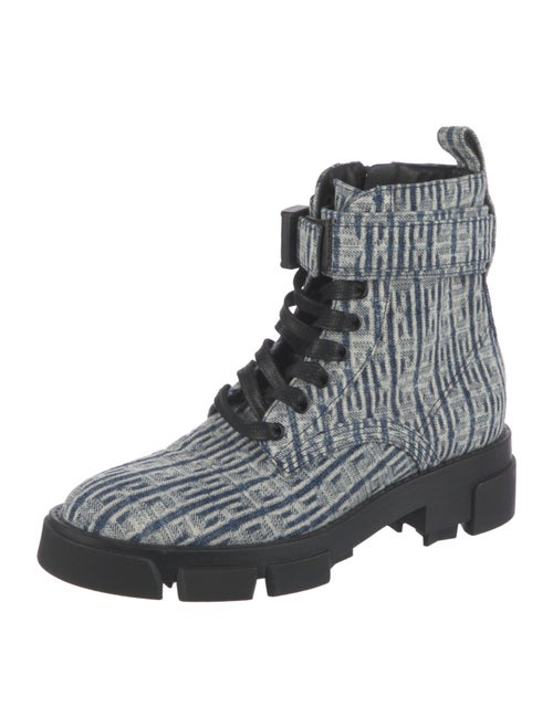 Givenchy Printed Combat Boots