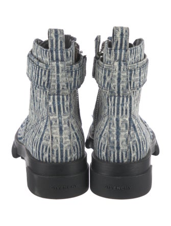 Givenchy Printed Combat Boots