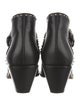 Givenchy Leather Studded Accents Lace-Up Boots
