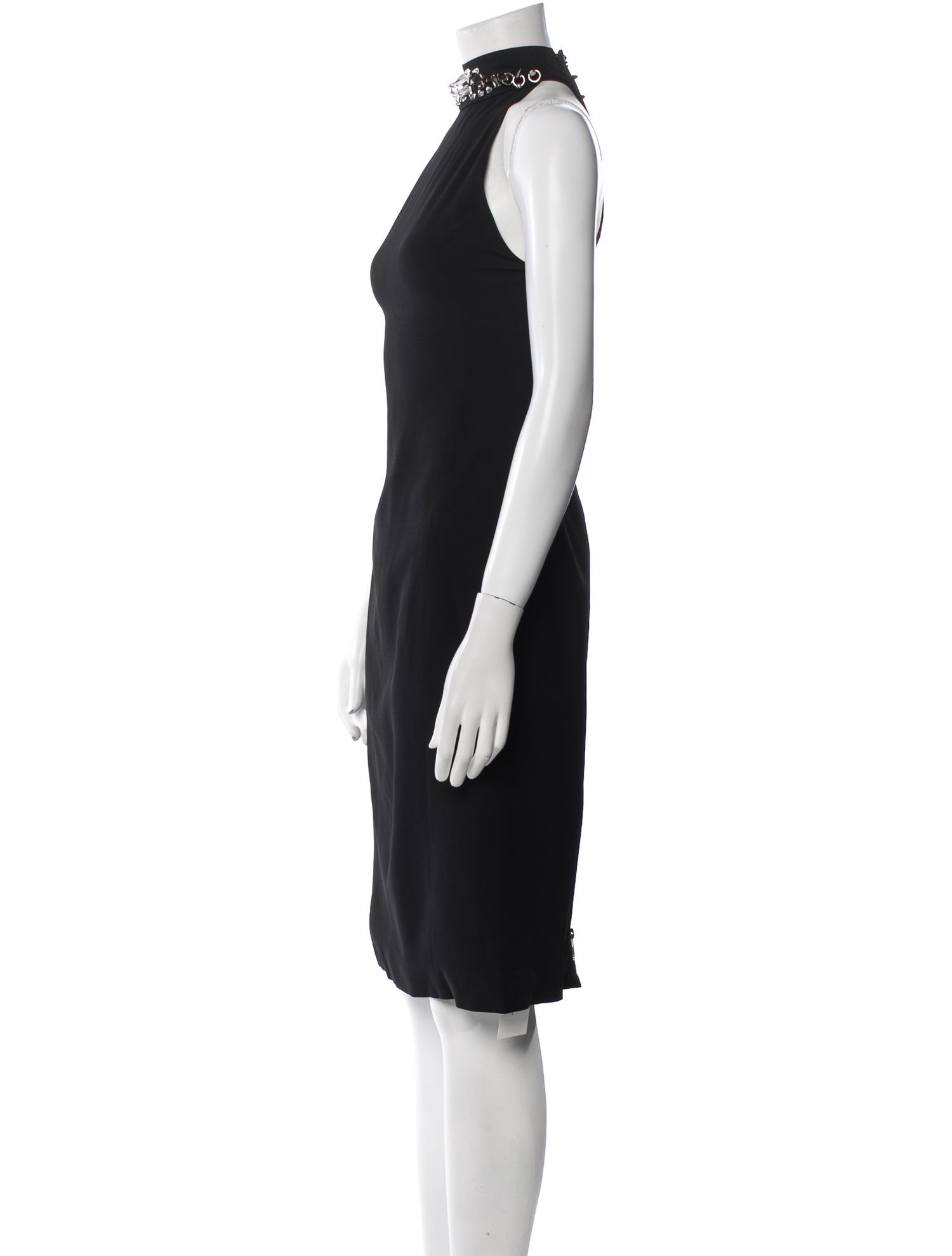 Givenchy Mock Neck Midi Length Dress