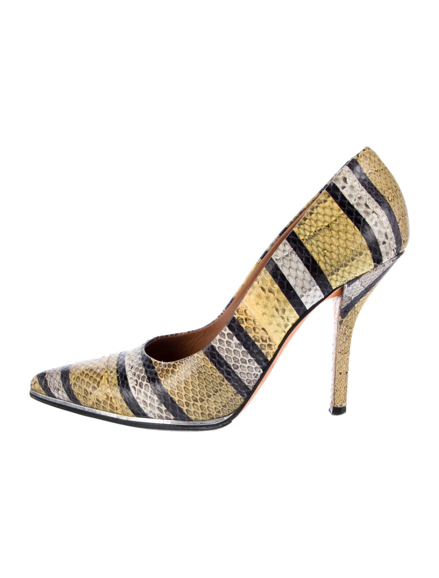 Givenchy Snakeskin Animal Print Pumps