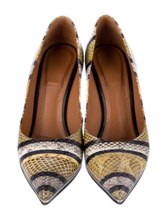 Givenchy Snakeskin Animal Print Pumps
