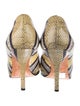 Givenchy Snakeskin Animal Print Pumps