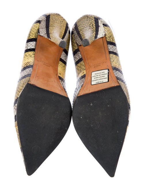 Givenchy Snakeskin Animal Print Pumps