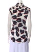Givenchy Silk Printed Button-Up Top