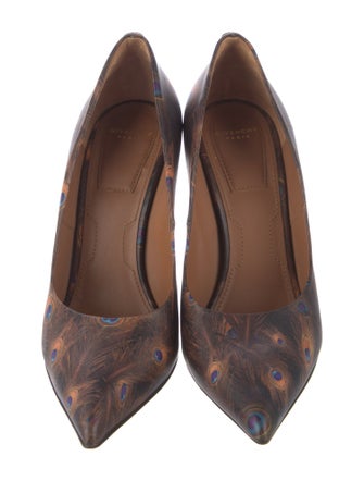 Givenchy Leather Printed Pumps