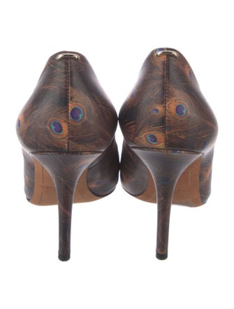 Givenchy Leather Printed Pumps