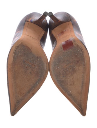 Givenchy Leather Printed Pumps