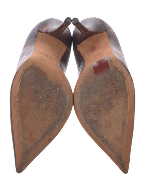 Givenchy Leather Printed Pumps