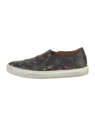 Givenchy Leather Printed Boat Shoes