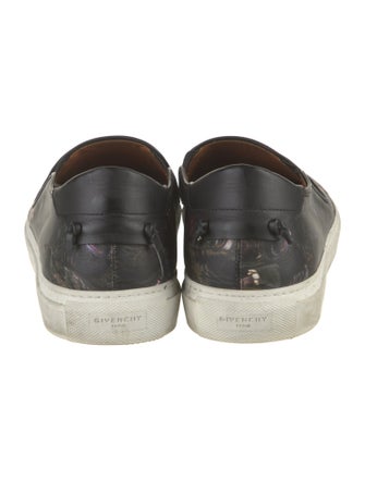 Givenchy Leather Printed Boat Shoes