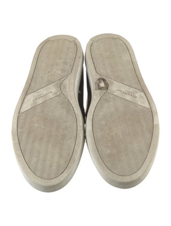 Givenchy Leather Printed Boat Shoes