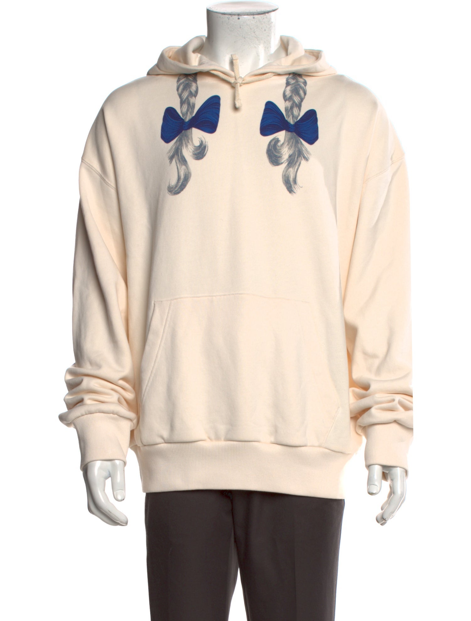 Givenchy Graphic Print Crew Neck Hoodie