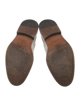 Givenchy Leather Studded Accents Combat Boots