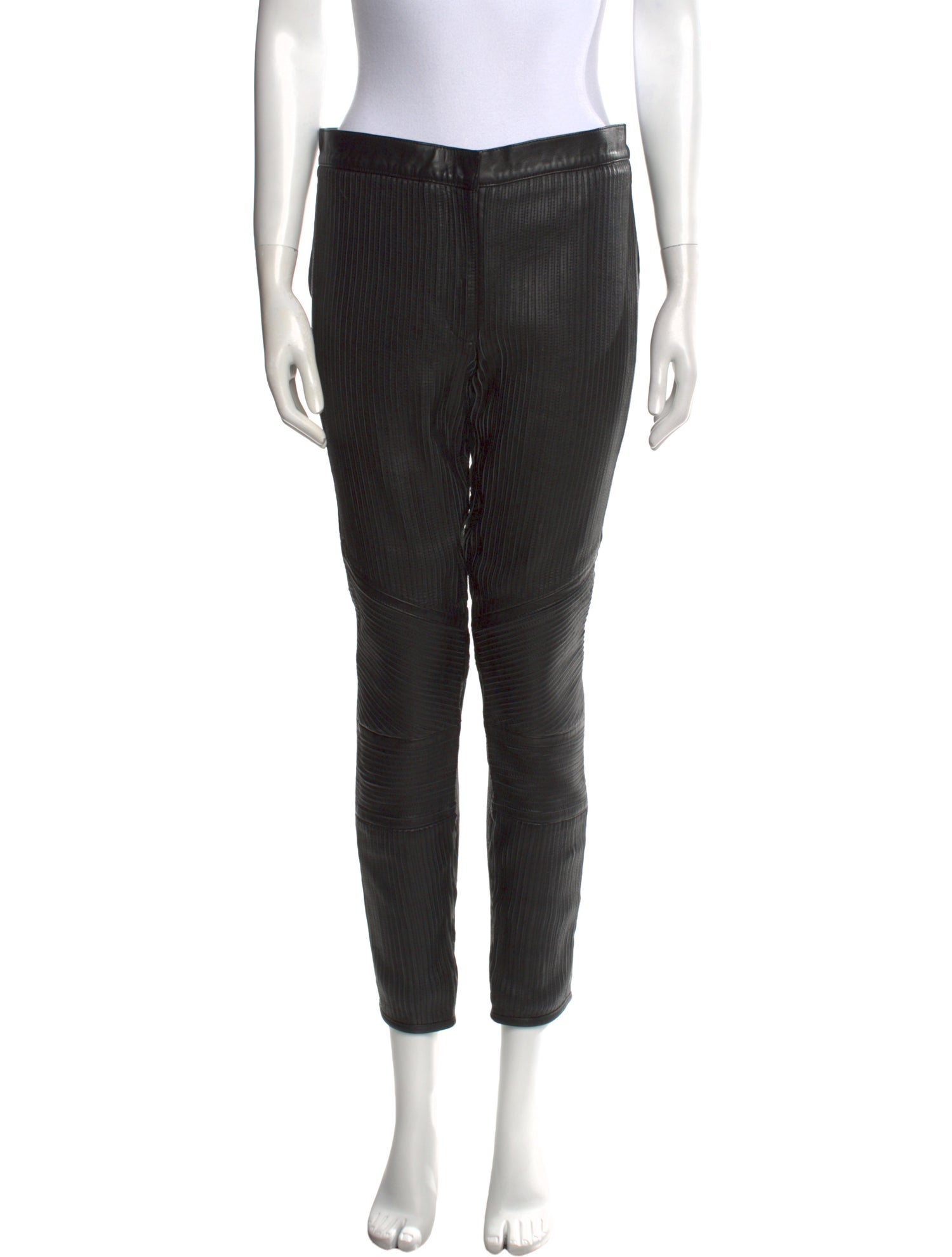 Givenchy Lambskin Skinny Leg Pants