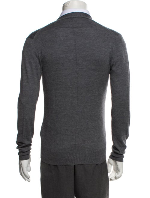 Givenchy Wool Graphic Print Cardigan