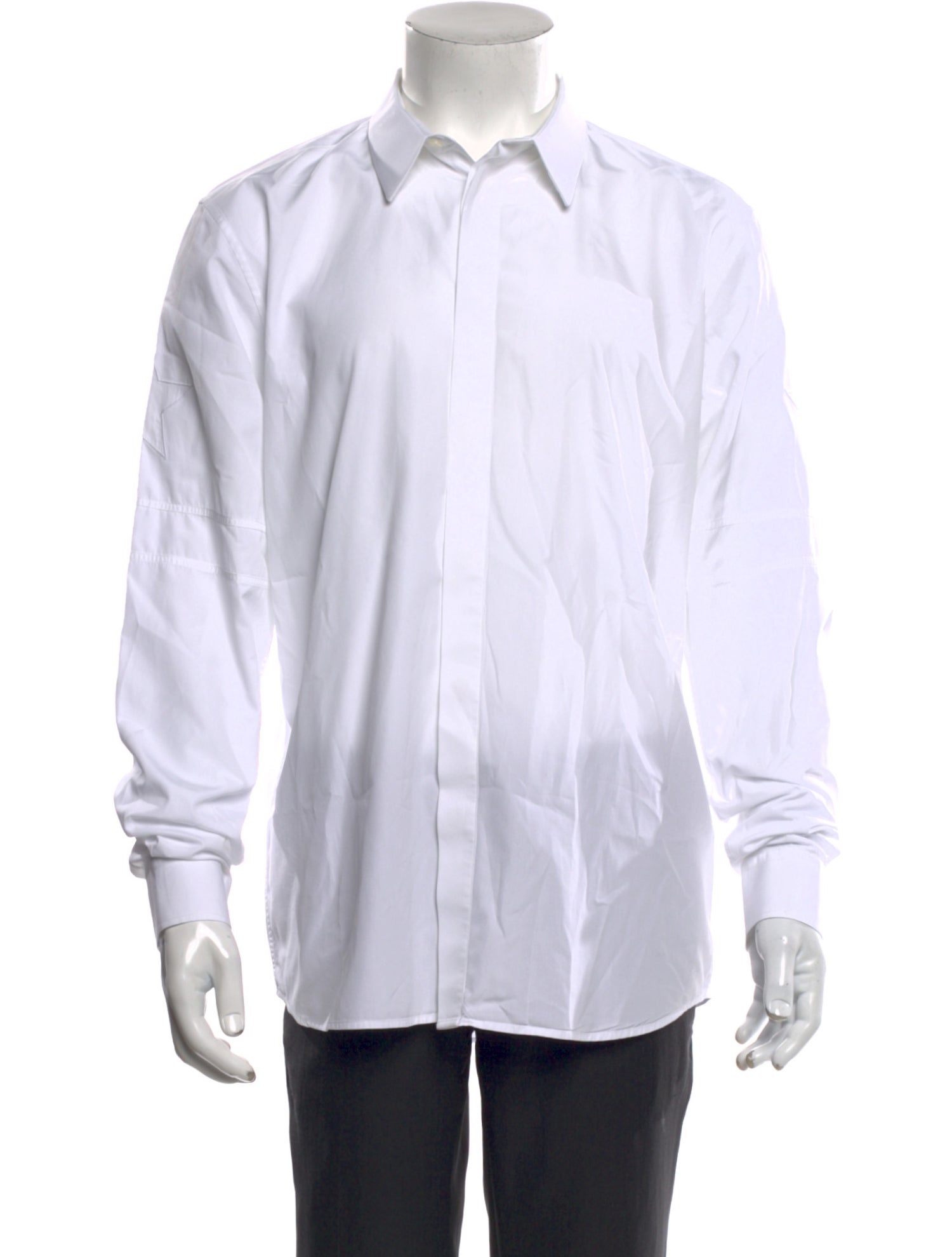 Givenchy Striped Long Sleeve Dress Shirt