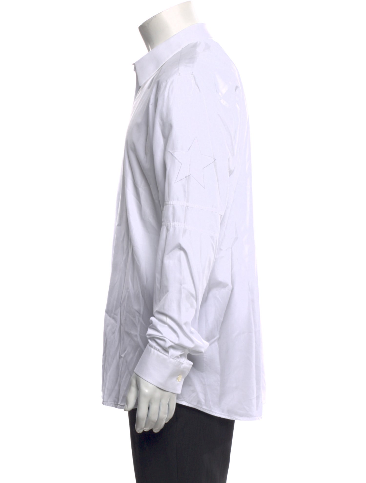 Givenchy Striped Long Sleeve Dress Shirt