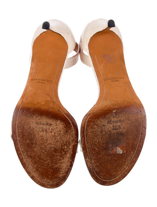 Givenchy Snakeskin Sandals