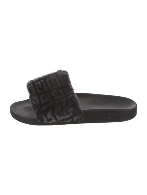 Givenchy Shearling Slides