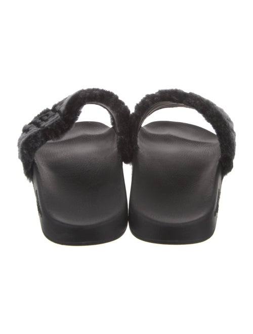 Givenchy Shearling Slides