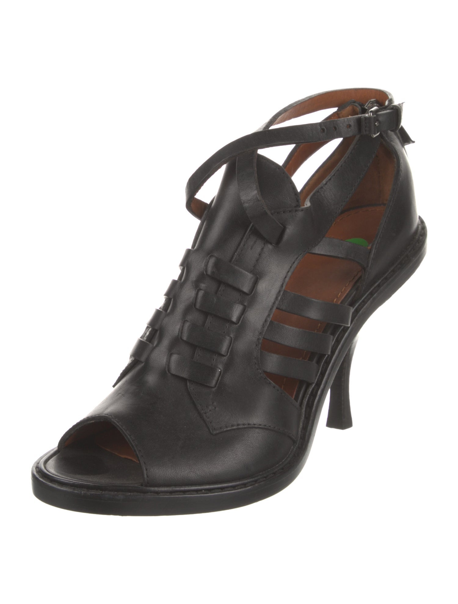 Givenchy Leather Slingback Sandals