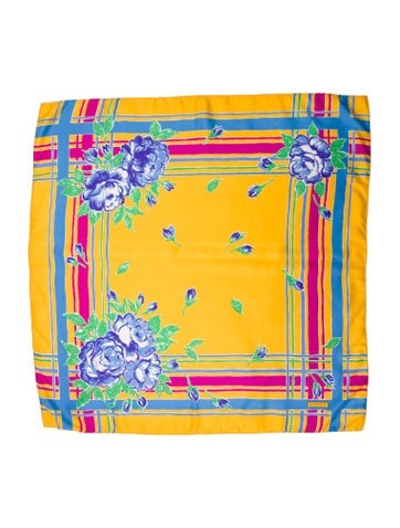 Givenchy Scarves and Shawls Silk Floral Print Scarf