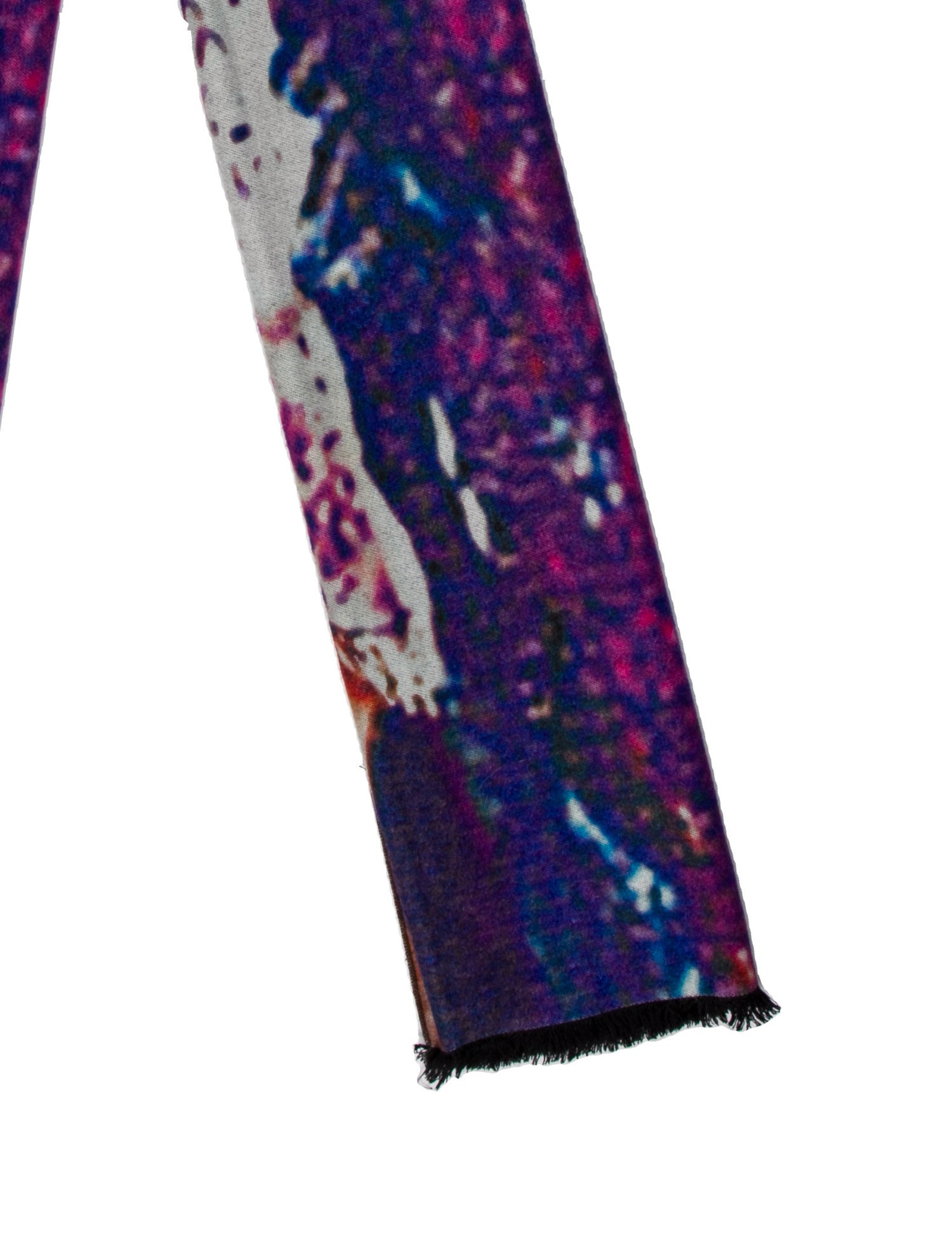 Givenchy Cashmere Paisley Print Scarf