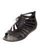 Givenchy Rubber Gladiator Sandals