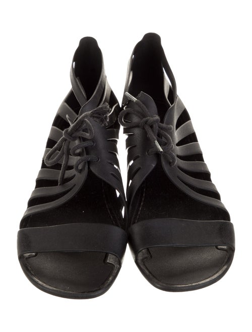 Givenchy Rubber Gladiator Sandals