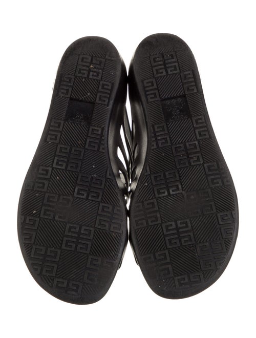 Givenchy Rubber Gladiator Sandals