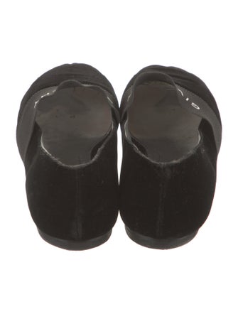 Givenchy Velvet Graphic Print Loafers