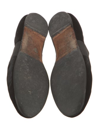 Givenchy Velvet Graphic Print Loafers