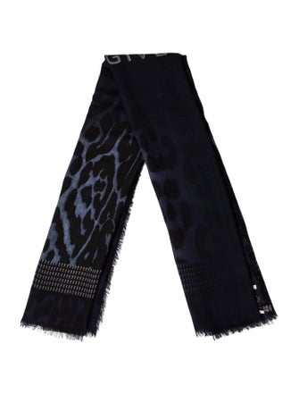 Givenchy Wool Striped Scarf
