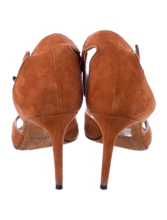 Givenchy Suede D'Orsay Pumps