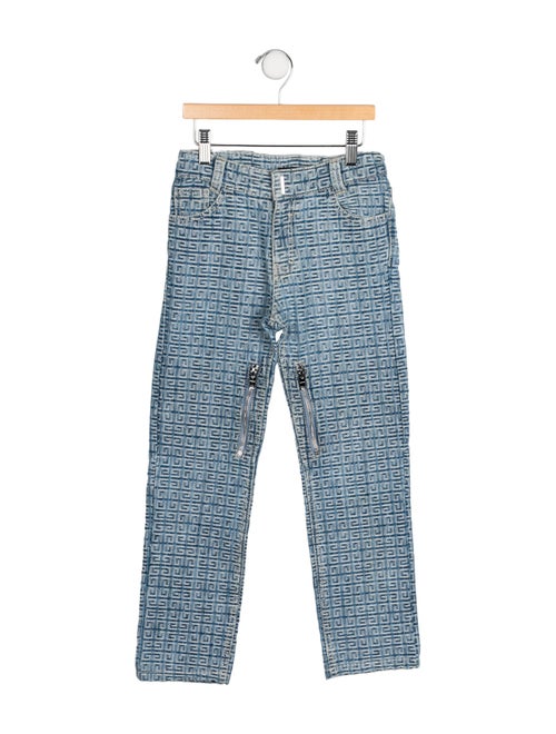 Givenchy Girls Pattern Print Jeans