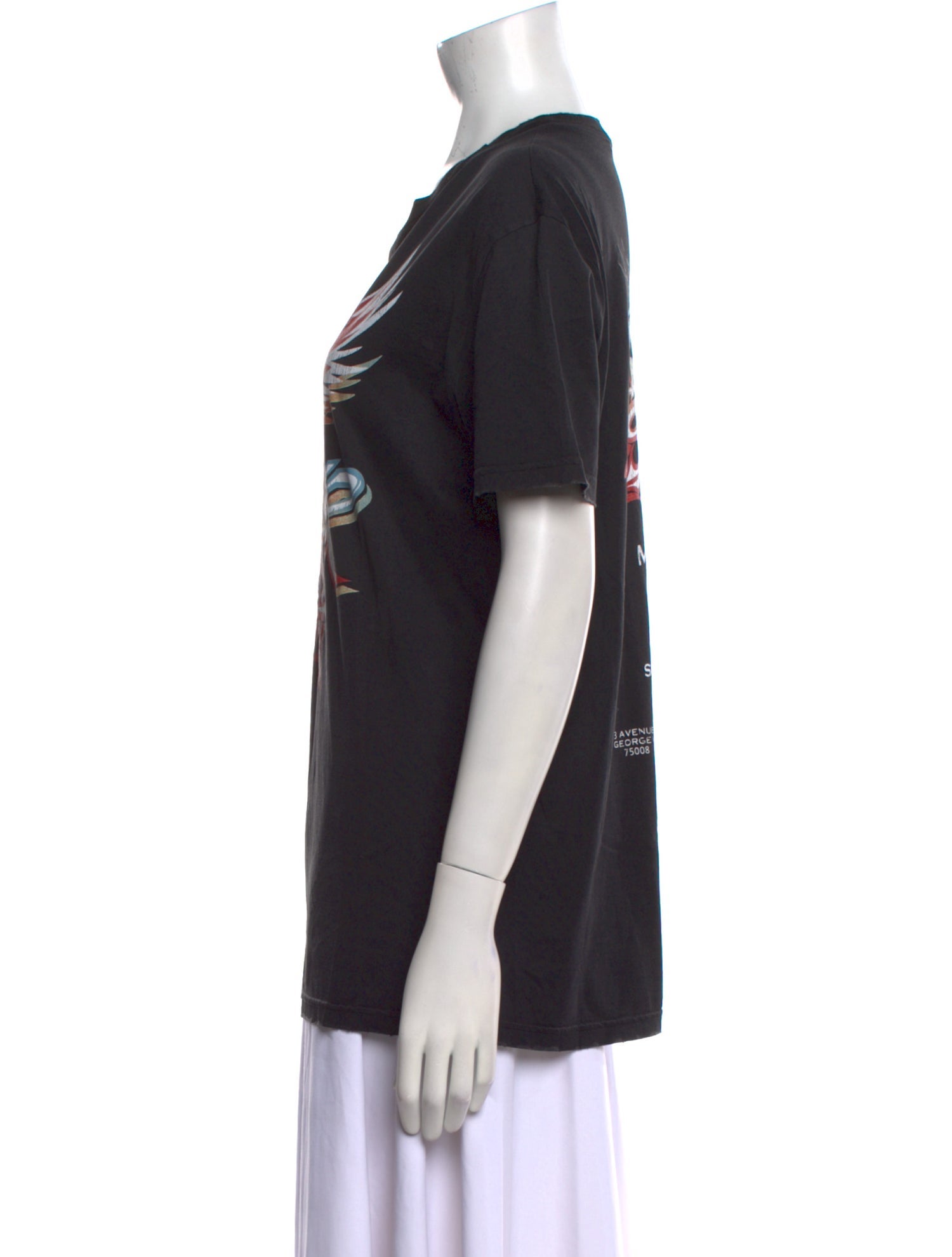 Givenchy Graphic Print Crew Neck T-Shirt