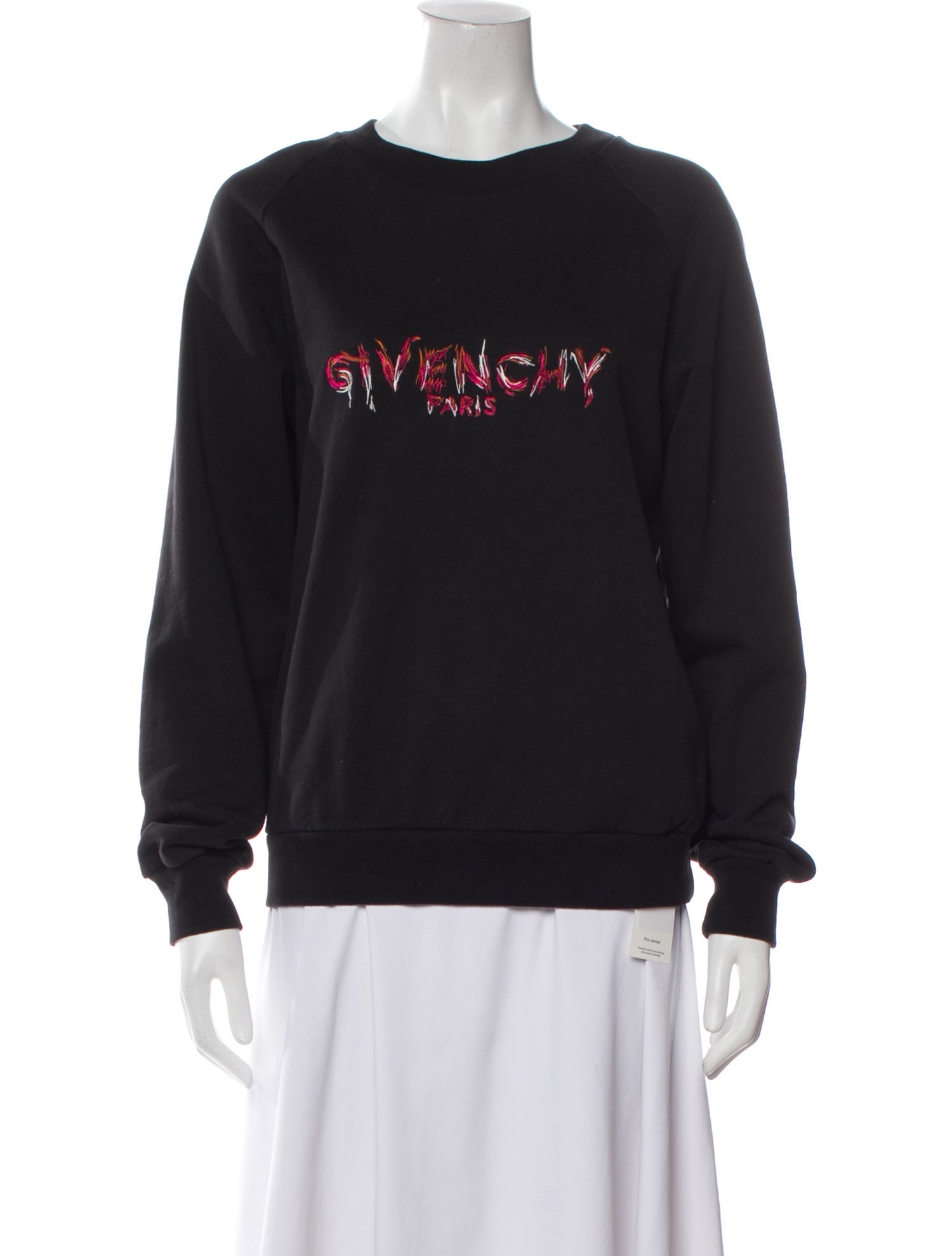 Givenchy Graphic Print Crew Neck Sweater