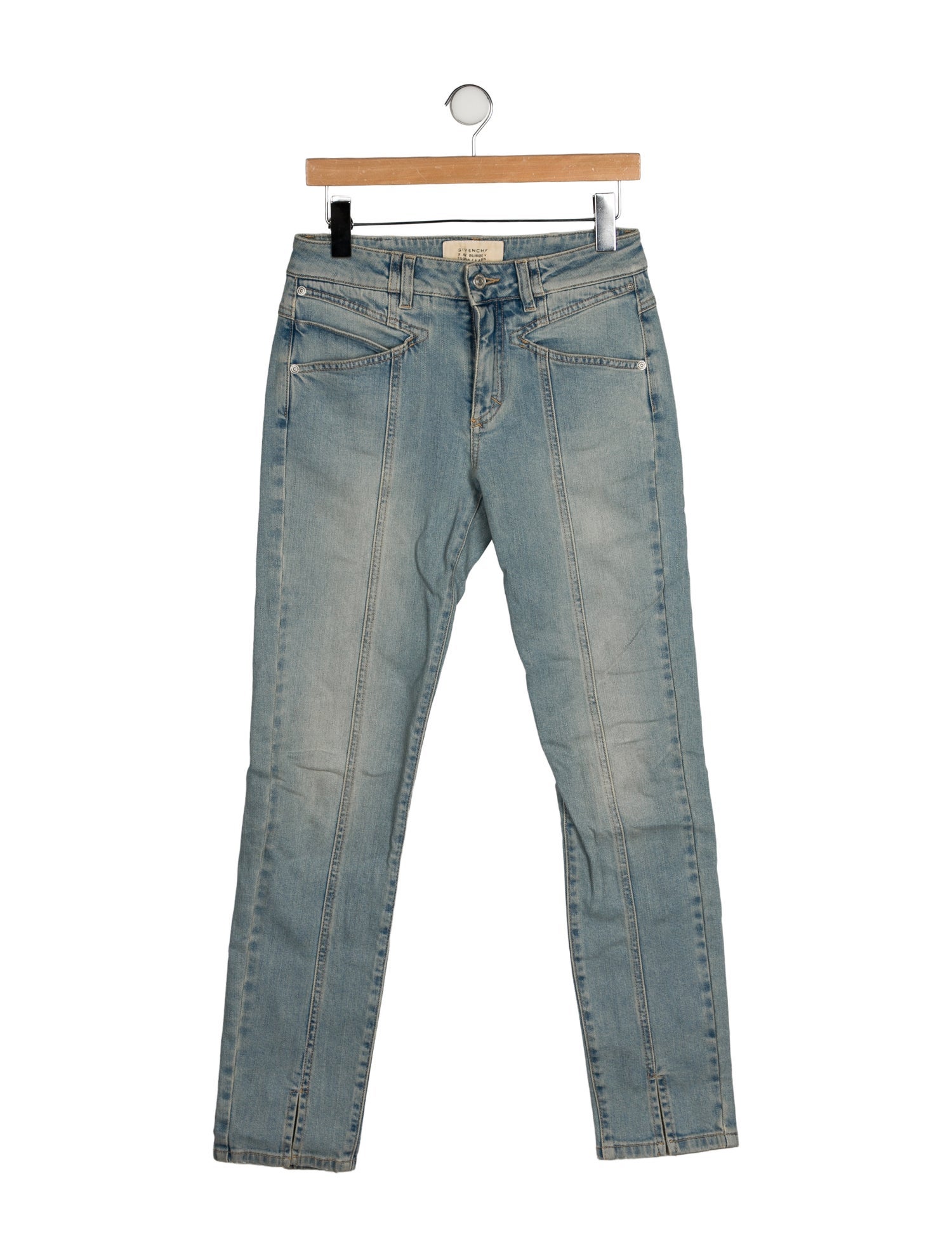 Givenchy Mid-Rise Skinny Leg Jeans